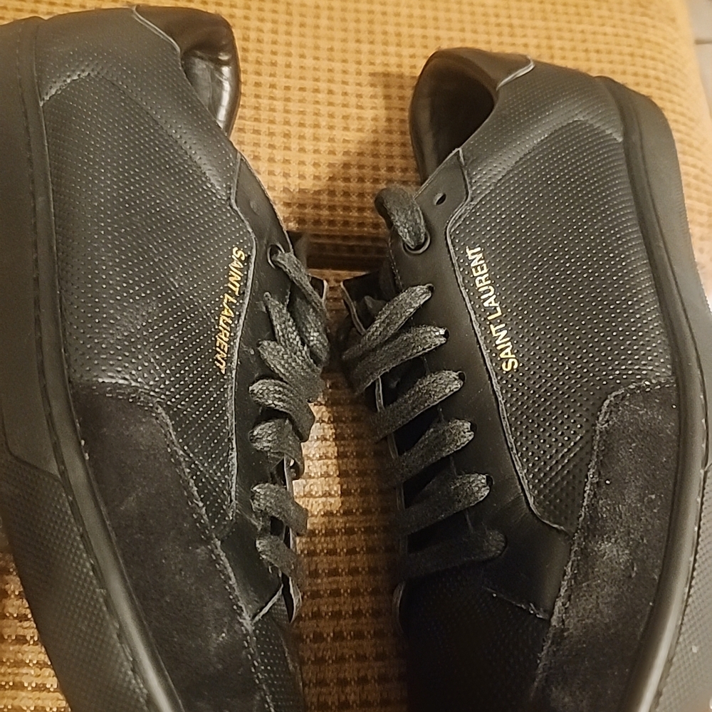 Saint Laurent Black Men's Shoes